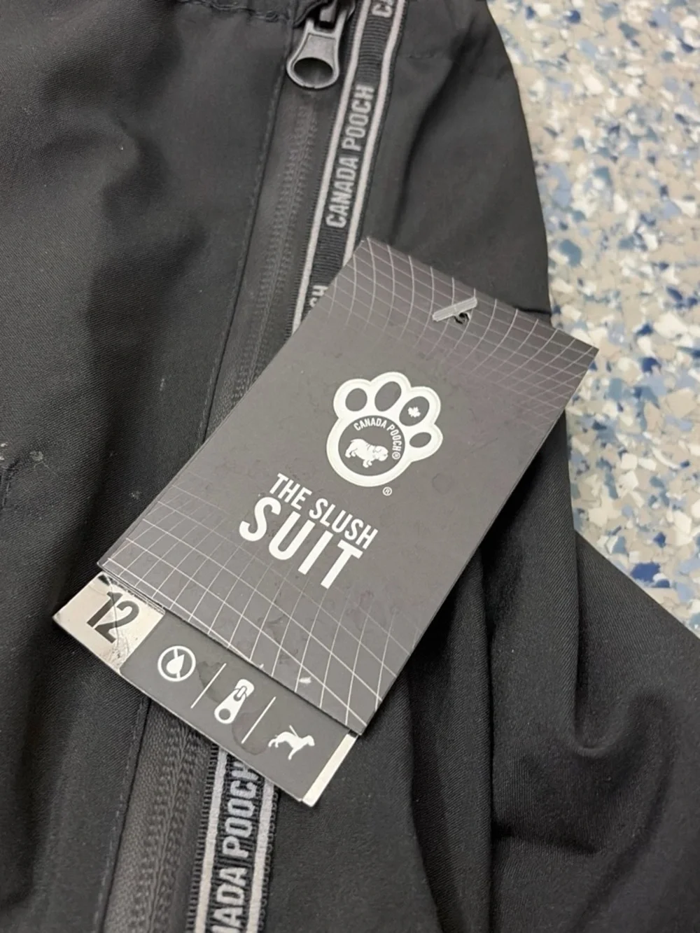 Dog Canada pooch slush suit